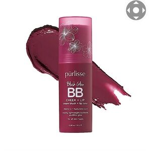 New! PURLISSE BEAUTY Blush Glow BB Cheek + Lip in Berry Bliss Limited Edition